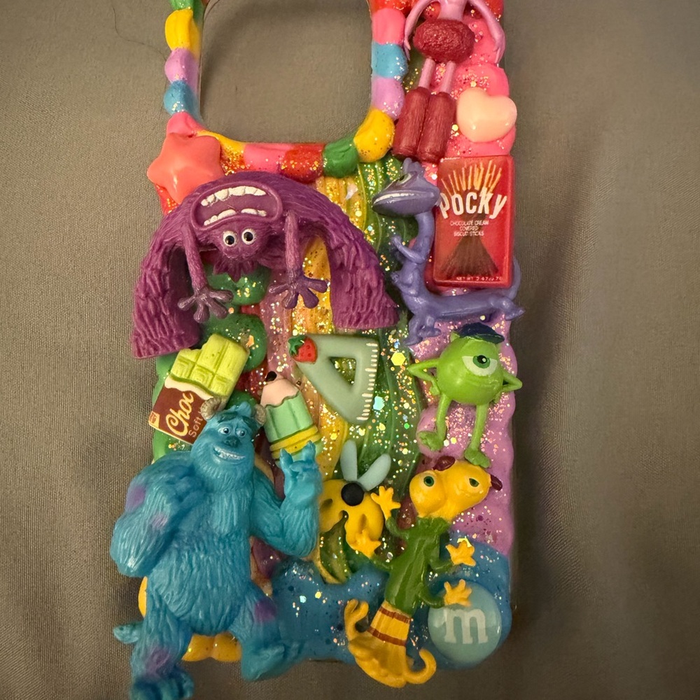 Colorful 3D Cartoon  Monster Inc,IPhone Case 16 pro